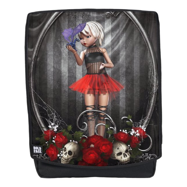 Gothic Girl Backpack (Front)