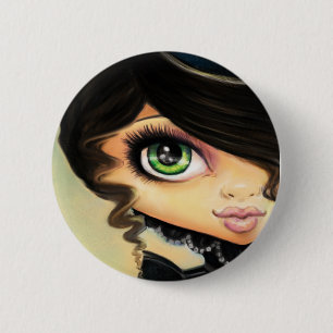 Gothic Girl - Mina 2 Inch Round Button