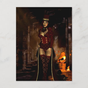 Gothic Girls Beneath the Lair postcard