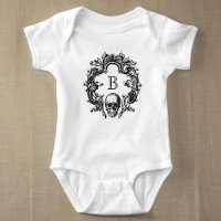 Gothic Glam | Baby Bodysuit | Black