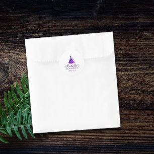 Gothic Glam Quince  Classic Round Sticker