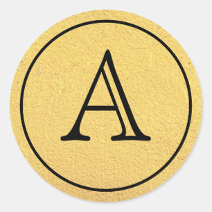 Gothic Glam   Sticker   Gold