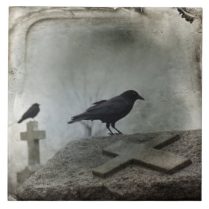Gothic Graveyard Cros Tile