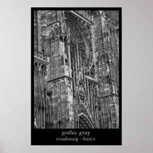 gothic gray poster