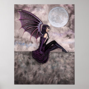 Gothic Gretta  Vampire Poster