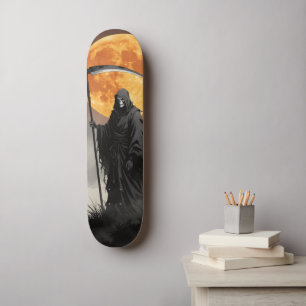 Gothic Grim Reaper Skateboard