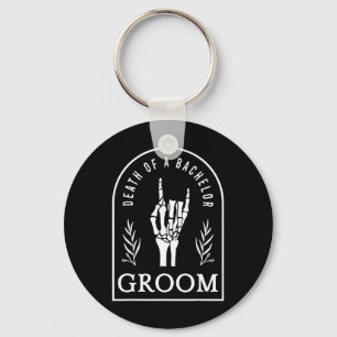 Gothic Groom Death Of A Bachelor Wedding Bachelor Keychain