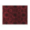 Gothic grungy red and black mandala