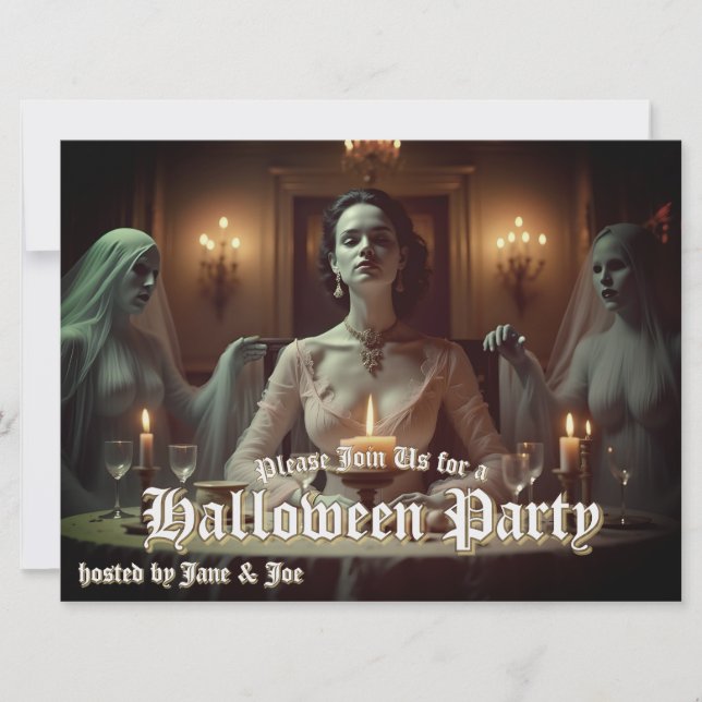 Gothic Halloween Banquet in Candlelight (Front)