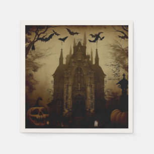 Gothic/Halloween/fall/pumpkin  Napkin