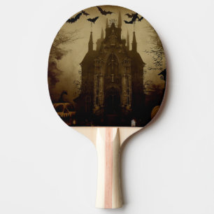 Gothic/Halloween/fall/pumpkin  Ping Pong Paddle