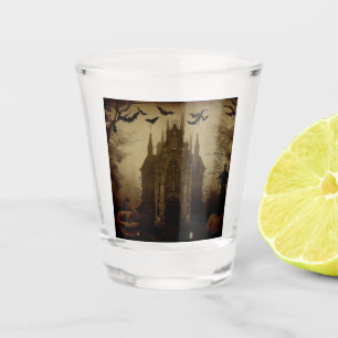 Gothic/Halloween/fall/pumpkin Shot Glass