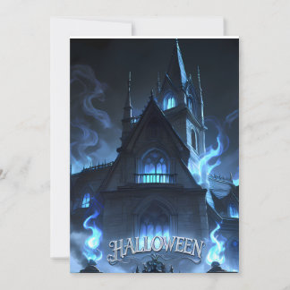 Gothic Halloween Haunted Castle Invitation