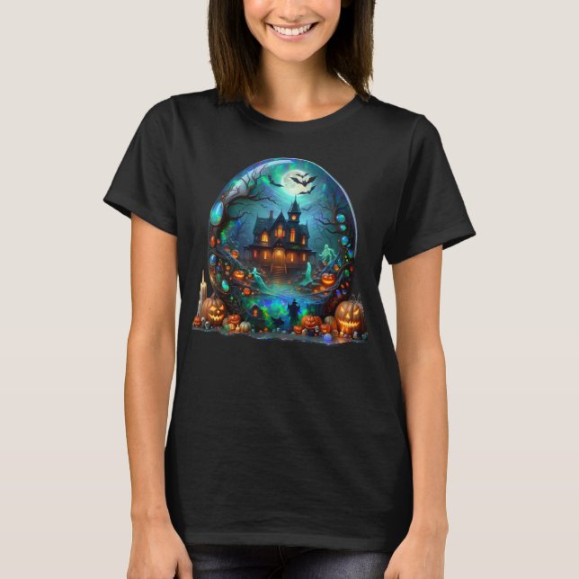 Gothic Halloween Orb T-Shirt (Front)