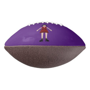 Gothic Halloween Vampire Lady Football