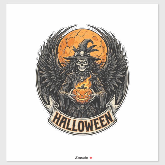 Gothic Halloween Witch Vintage (Sheet)