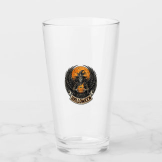 Gothic Halloween Witch Vintage Glass