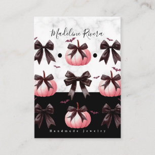 Gothic Handmade Artisan Earring Display Cards B