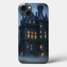 Gothic Haunted Castle iPhone Case - Dark Fantasy