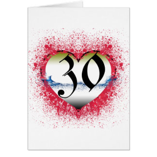 Gothic Heart 30th Gifts,