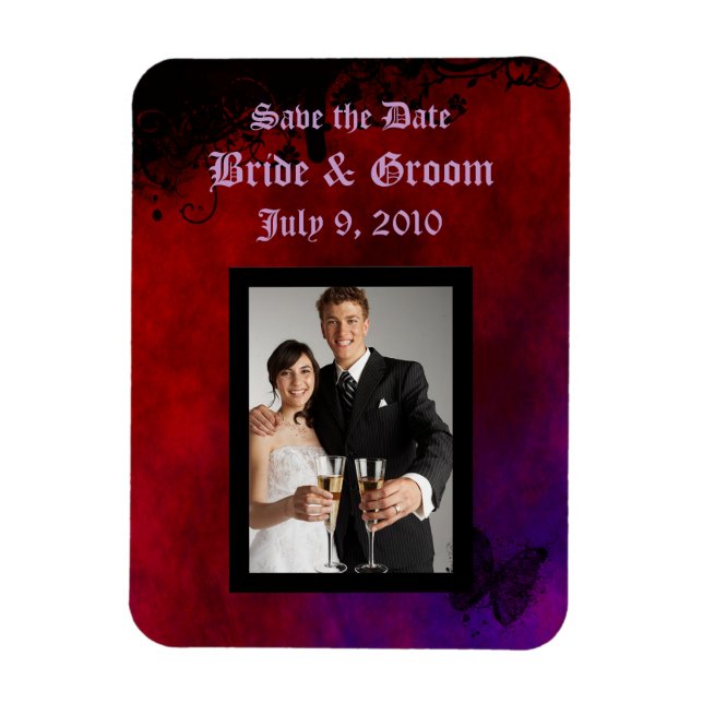 Gothic Heart Magnet (Vertical)