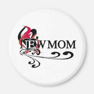Gothic Heart New Mom Tshirts and Gifts Magnet