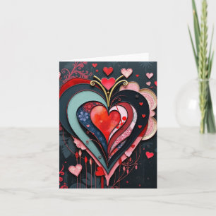 Gothic Heart  Note Card