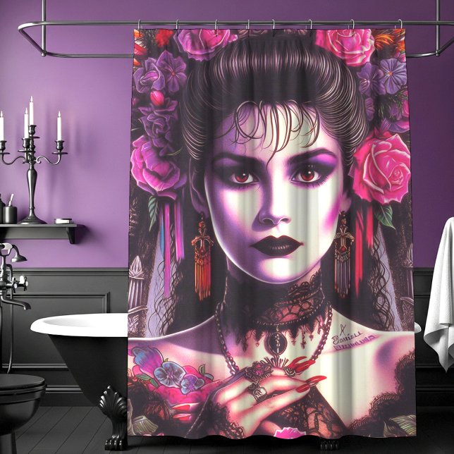 Gothic Hispanic Woman (Creator Uploaded)