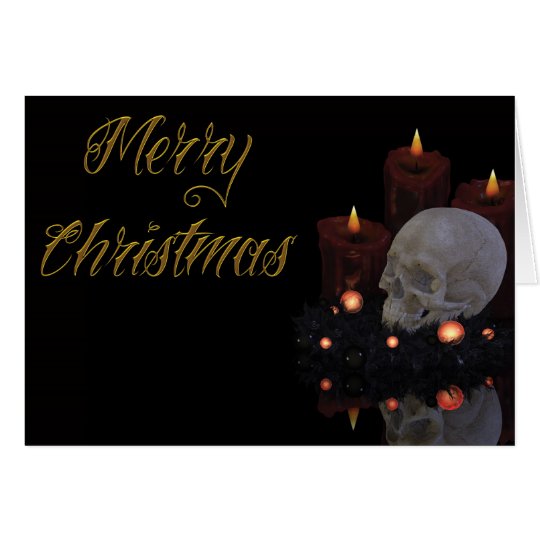 Gothic Holidays - Merry Christmas Card