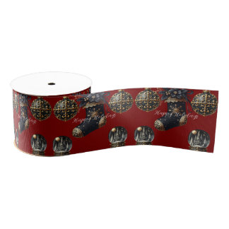Gothic Holidays Ribbon Grosgrain Ribbon