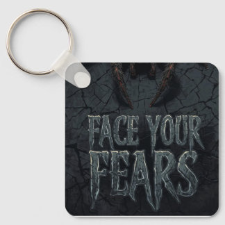 Gothic Horror Spider – Creepy Face Your Fears Keychain