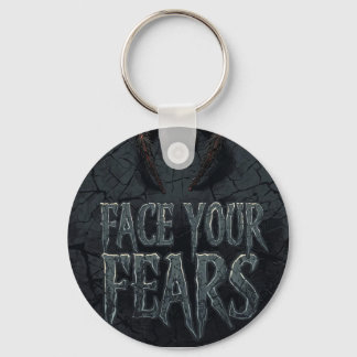 Gothic Horror Spider – Creepy Face Your Fears Keychain