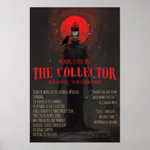 Gothic Horror The Collector Dark Fantasy Wall  Poster