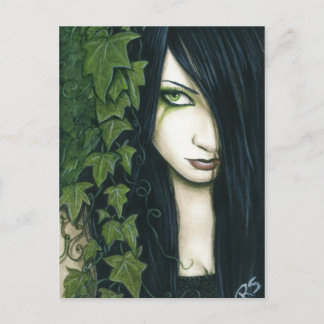 Gothic Ivy Fantasy Postcard