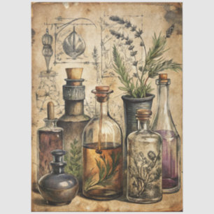 Gothic Junk Journal Series Design 22 Tissue Paper