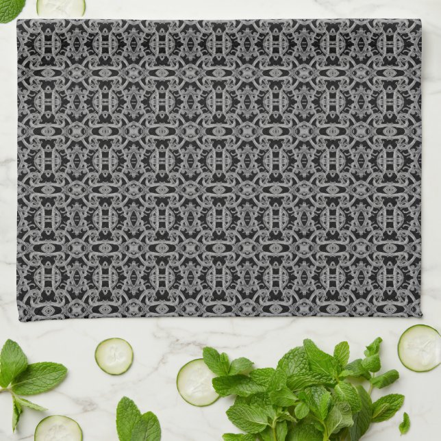 GOTHIC Kitchen Dish Towel  (Folded)