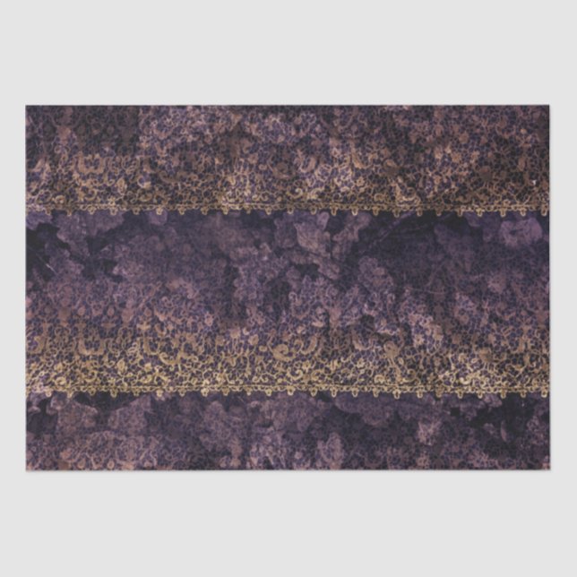 Gothic Lace  Decoupage Tissue Paper (Front)