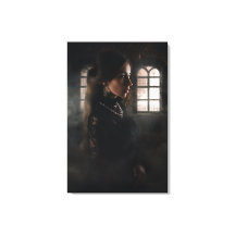 Gothic Lace Woman Misty Stone Chamber