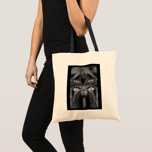 Gothic Mansion Tote Bag (Front (Product))