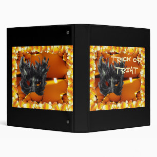 Gothic Mask Trick or Treat Binder