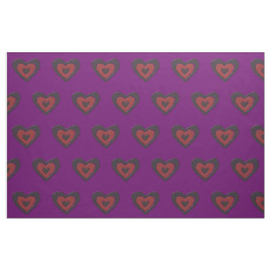 Gothic Melting Love Heart Craft Fabric