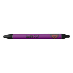 Gothic Melting Love Heart Custom Pen