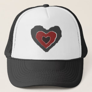 Gothic Melting Love Heart Hat
