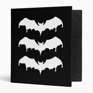 Gothic Melting Vampire Bats Binder