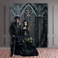 Gothic Moody Black & Bronze Arch