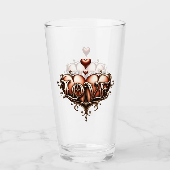 Gothic Moon –Eternal Love Beneath the Midnight Sky Glass (Front)