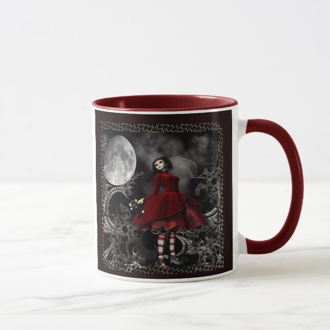 Gothic Moon Mug (Right)