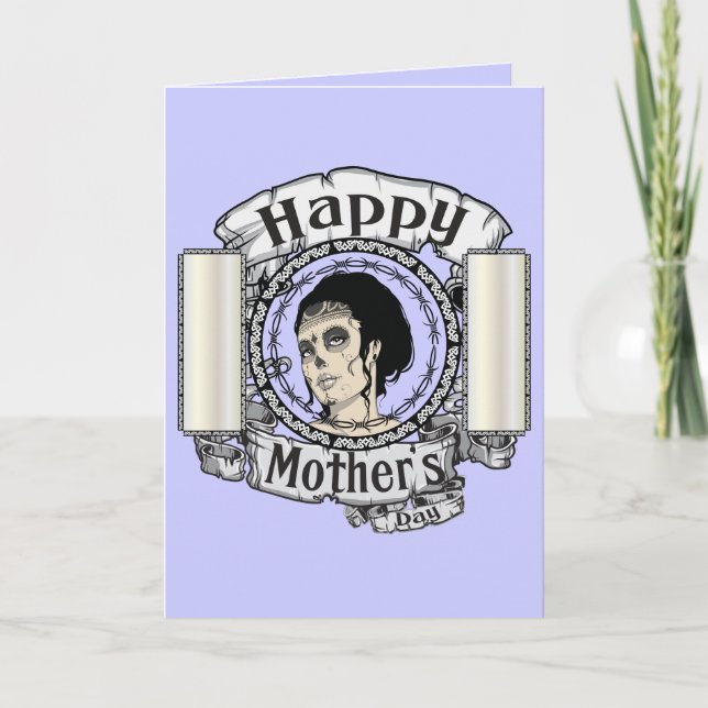 Gothic Mother's Day card (Front)
