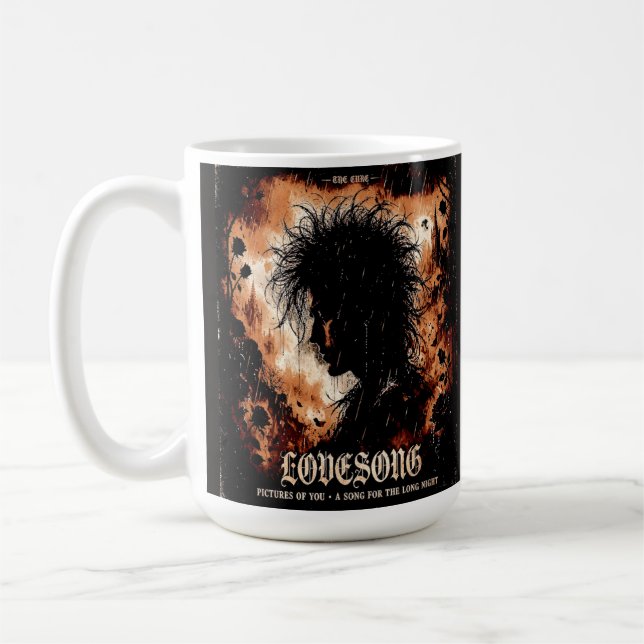 gothic music coffee mug (Left)