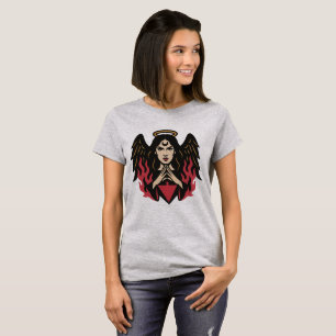 Gothic Mysterious Woman – Dark Fantasy  T-Shirt